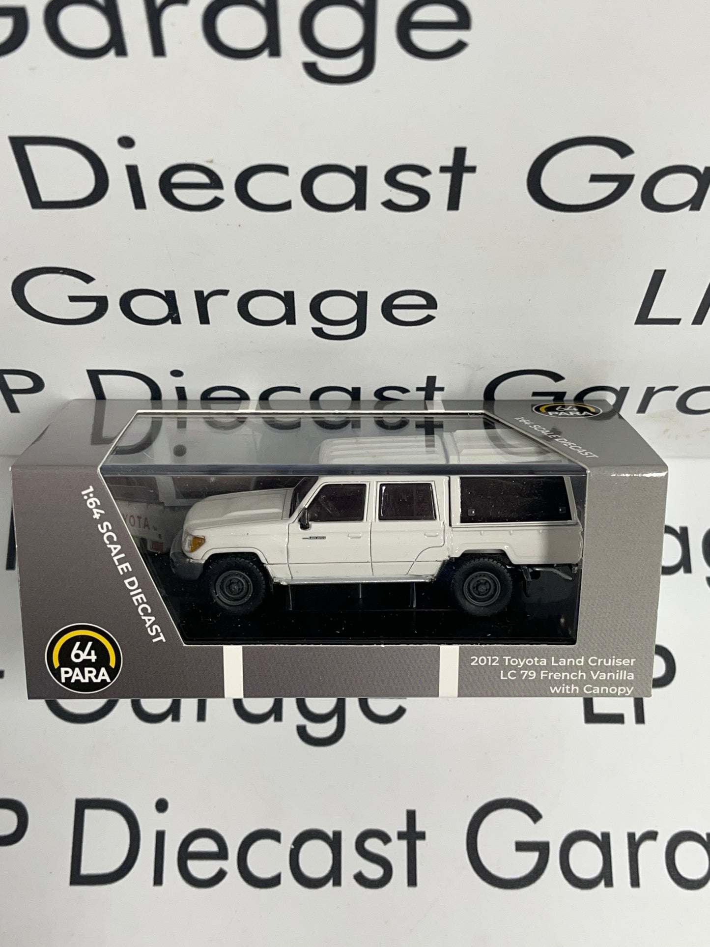 PARA64 2012 Toyota Land Cruiser LC79 French Vanilla 1:64 Diecast