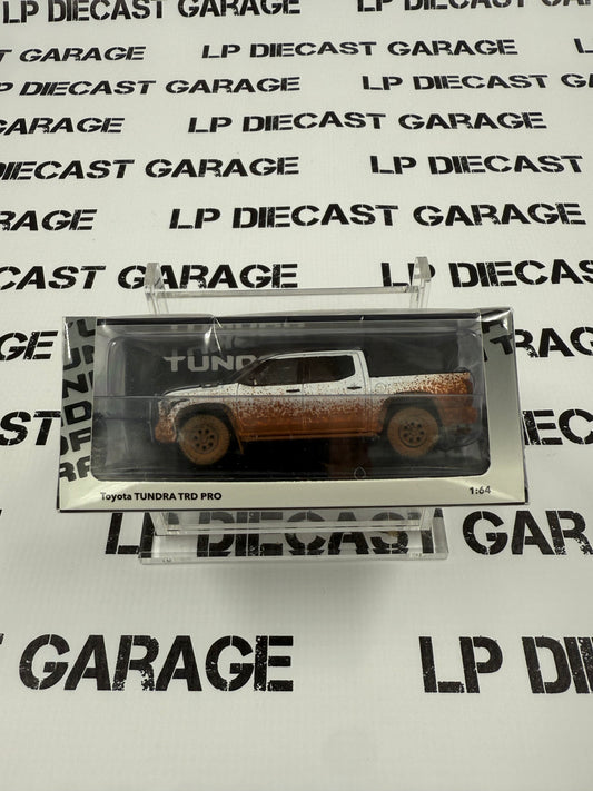 CHASE GCD 2024 Toyota Tundra TRD Pro White Dirty Version LP Exclusive 1:64 Diecast AUCTION