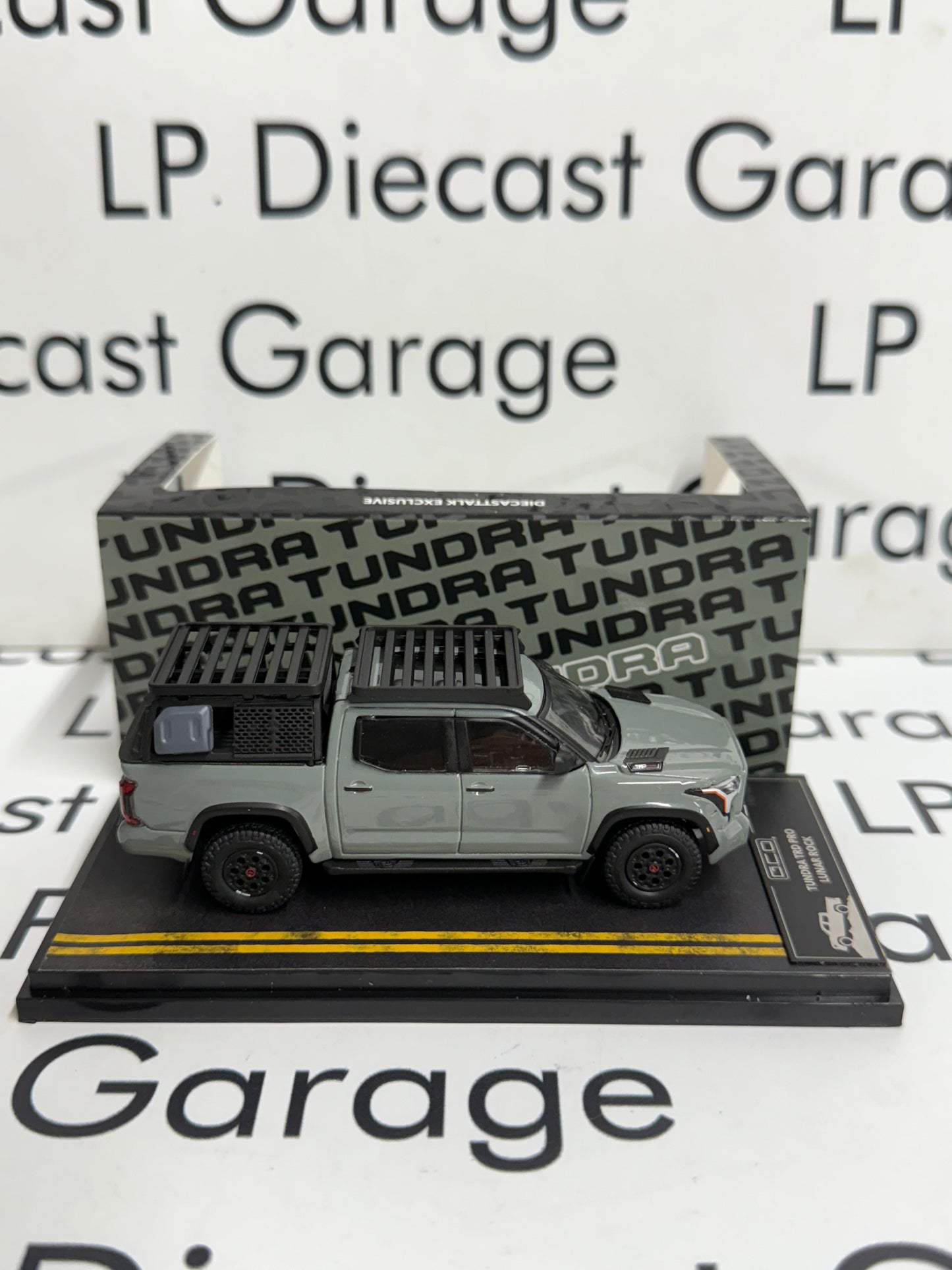 GCD 2024 Toyota Tundra TRD Pro Lunar Rock 1:64 Diecast Diecast Talk