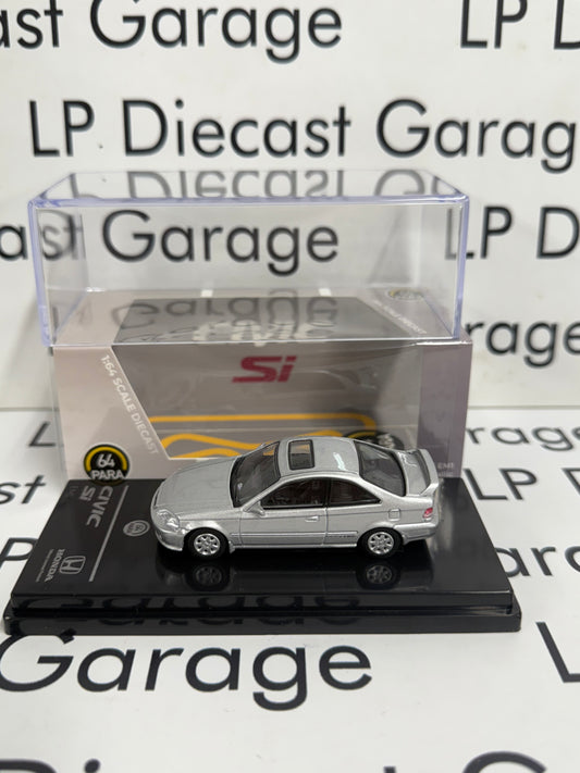 PARA64 1999 Honda Civic Si EM1 Vogue Silver Metallic 1:64 Diecast