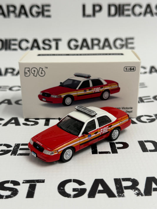596 Model Ford Crown Victoria FDNY Fire Marshal New York 1:64 Diecast
