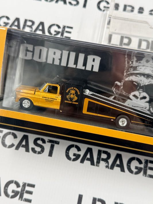 M2 Haulers 1969 Ford F-350 Ramp & 1995 Ranger Gorilla Garage 1:64 Diecast