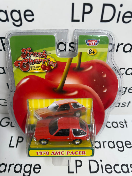 MOTOR MAX 1978 AMC Pacer Red Fresh Cherries 1:64 Diecast
