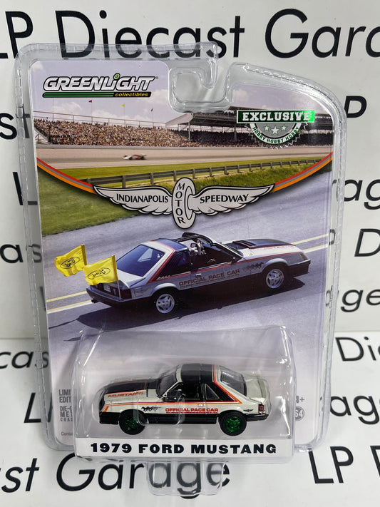 CHASE GREENLIGHT 1979 Ford Mustang Official Pace Car Indy T-Top Car 1:64 Diecast