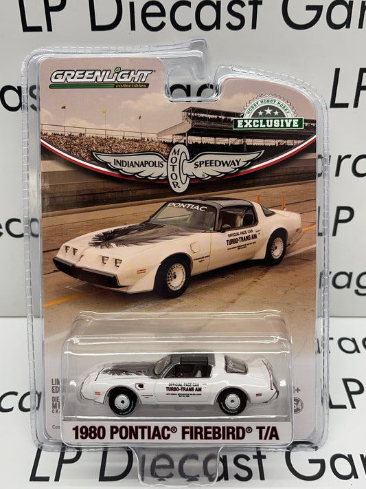 GREENLIGHT 1980 Pontiac Firebird T/A Official Pace Car Indy 500 1:64 Diecast