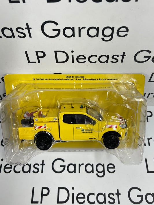 EDICOLA Nissan Baroud Brush Fire Rescue Yellow Truck 1:43 Diecast
