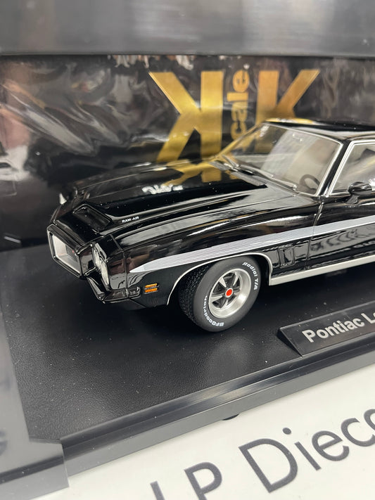 KK Scale 1972 Pontiac LeMans GTO Black 1:18 Diecast