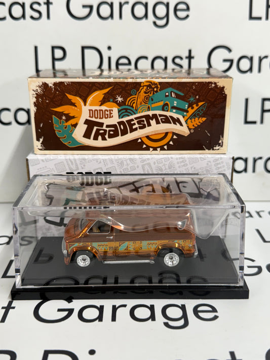 HOT WHEELS 70's Dodge Tradesman Van Copper Color RLC Collectors 1:64 Diecast