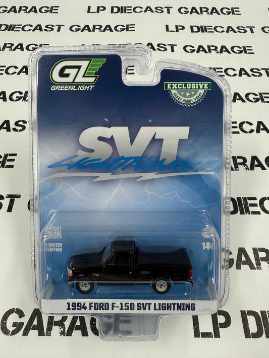 GREENLIGHT 1994 Ford F-150 SVT Lightning Black 1:64 Diecast Hobby Exclusive