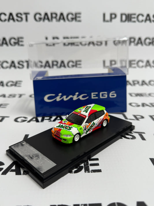 STREET WEAPON Honda Civic EG6 JACCS 1:64 Diecast Limited Edition