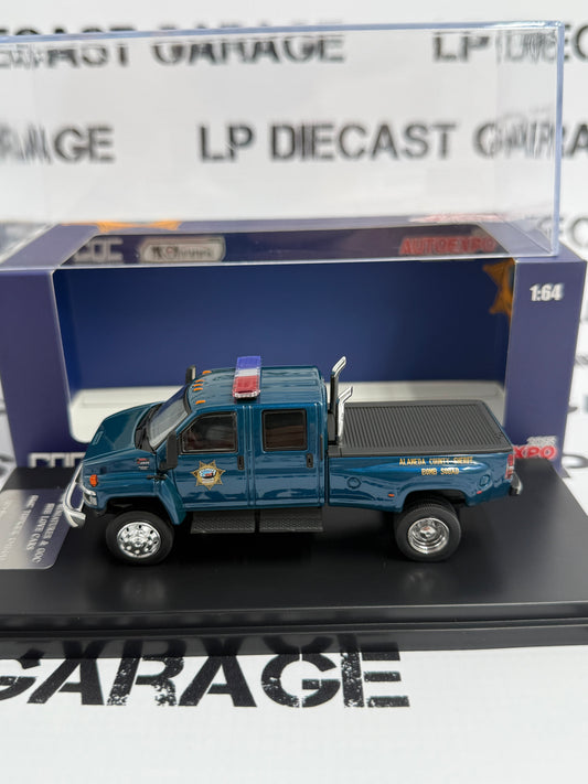 GOC 2005 GMC Topkick C4500 Truck Alameda County Sheriff 1:64 Diecast