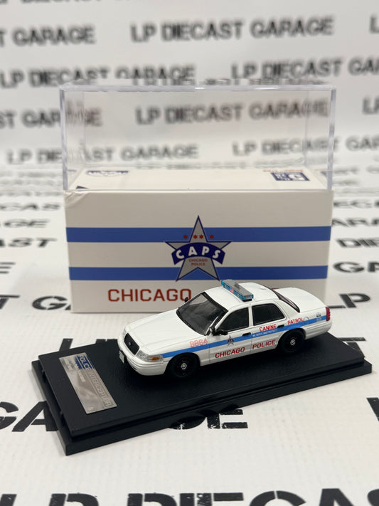 ROLLIN Ford Crown Victoria Chicago Police CAPS 1:64 Diecast