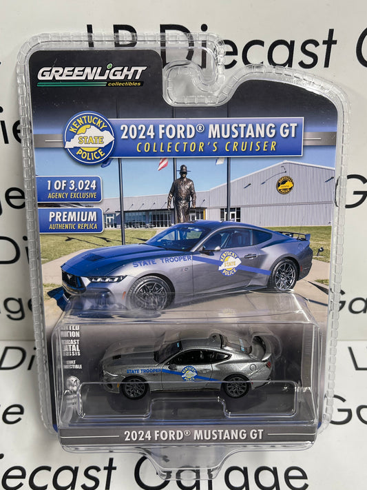 GREENLIGHT 2024 Ford Mustang GT Kentucky Police 1:64 Diecast Exclusive
