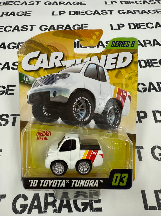 CARTUNED '10 Toyota Tundra White 1:64 Diecast Series 6