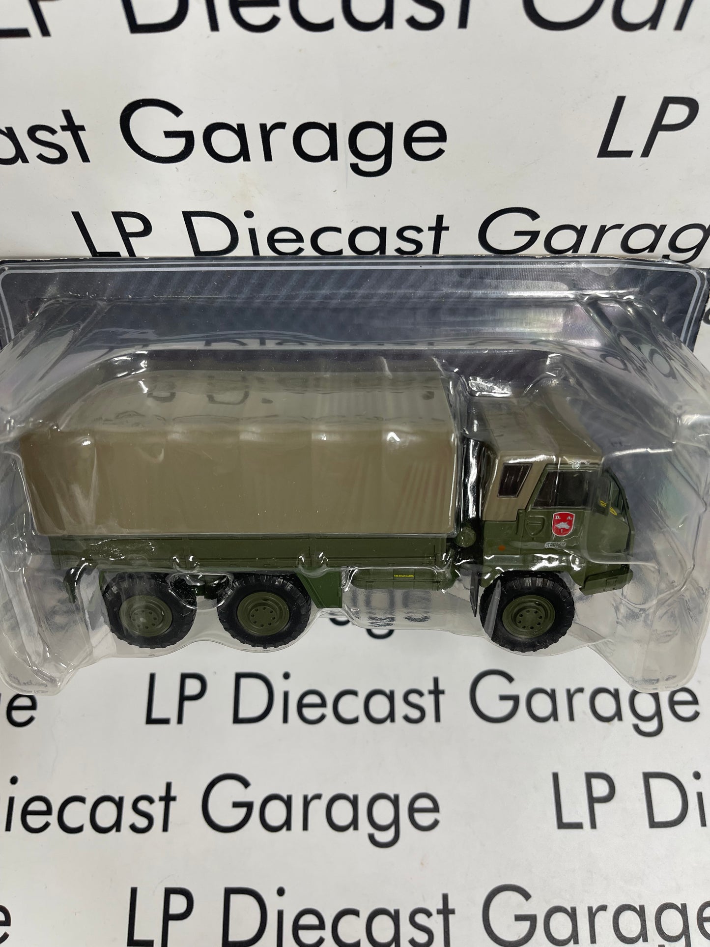 EDICOLA RCLAC14 DA1 Green Army 6x6 Truck 1:43 Diecast France Model