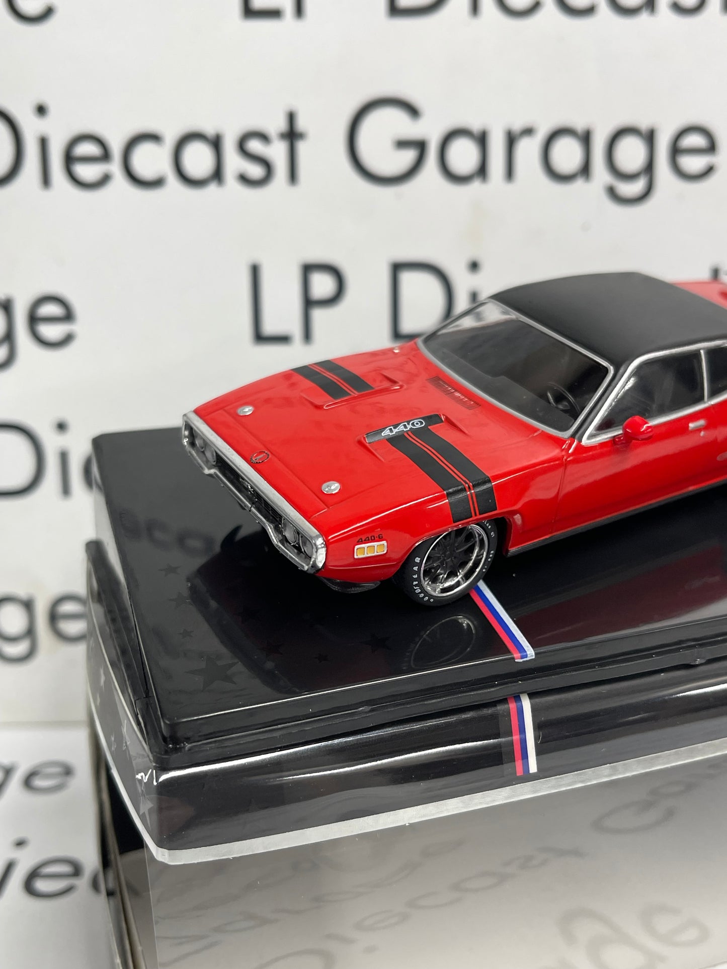 IXO Models 1971 Plymouth GTX Red 1:43 Diecast USA Model