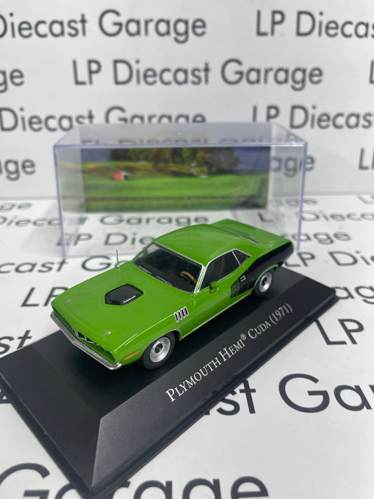 EDICOLA 1971 Plymouth Hemi Cuda Green 1:43 Diecast