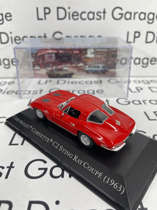 EDICOLA 1963 Chevrolet Corvette Stingray Red 1:43 Diecast