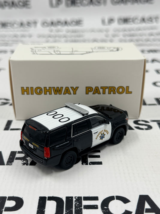 MODEL TRUCK Chevrolet Tahoe CHP California Highway Patrol Police 1:64 Diecast SUV