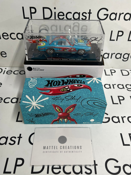 HOT WHEELS Kenny Scharf's Custom T-Bird "ZOOOM!" Collectors 1:64 Diecast