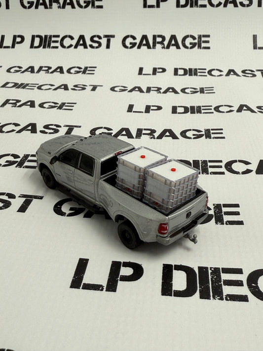 3D Printed Customs IBC Tote w/ Pallet & Cage 275 Gallon 2pcs for 1:64 Scale Diecast