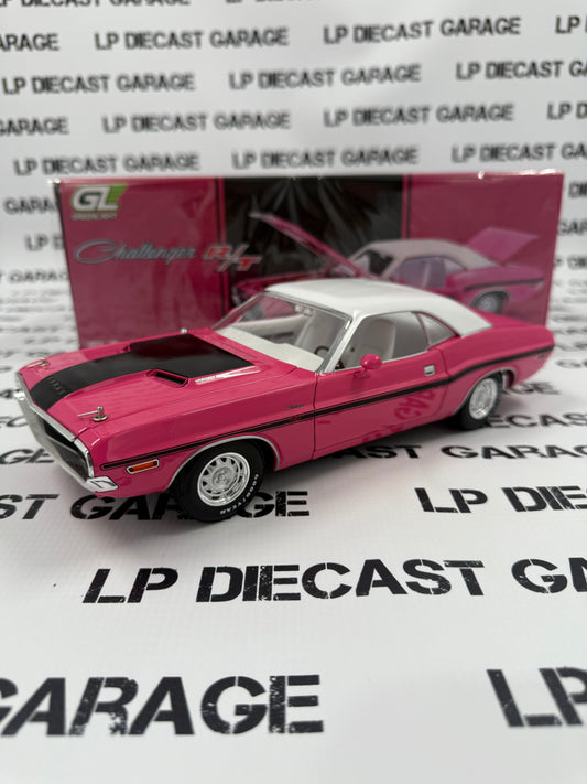 GREENLIGHT 1970 Dodge Challenger R/T Panther Pink 1:18 Diecast