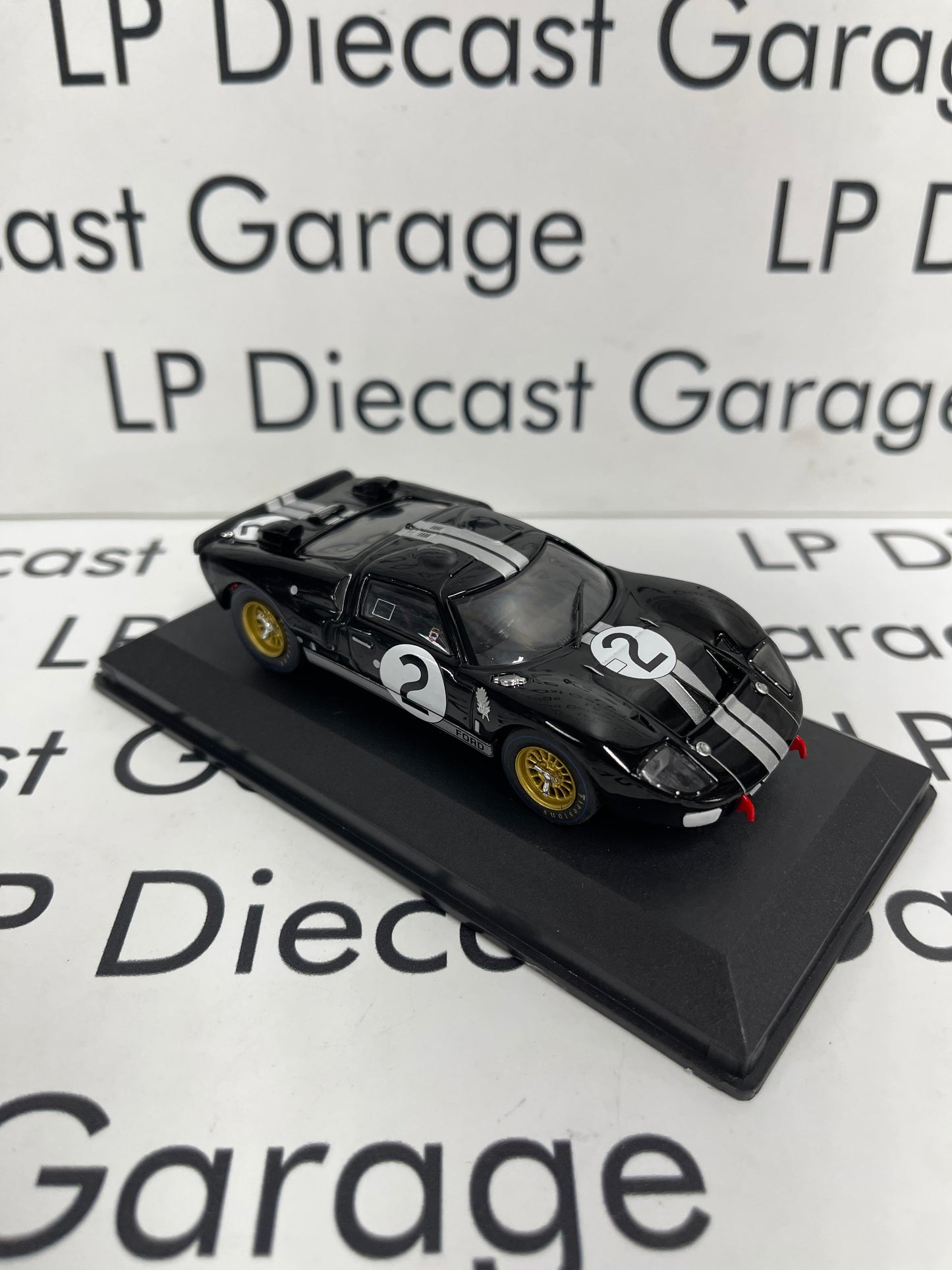 EDICOLA 1966 Ford GT40 MKII B McLaren Black 1:43 Diecast