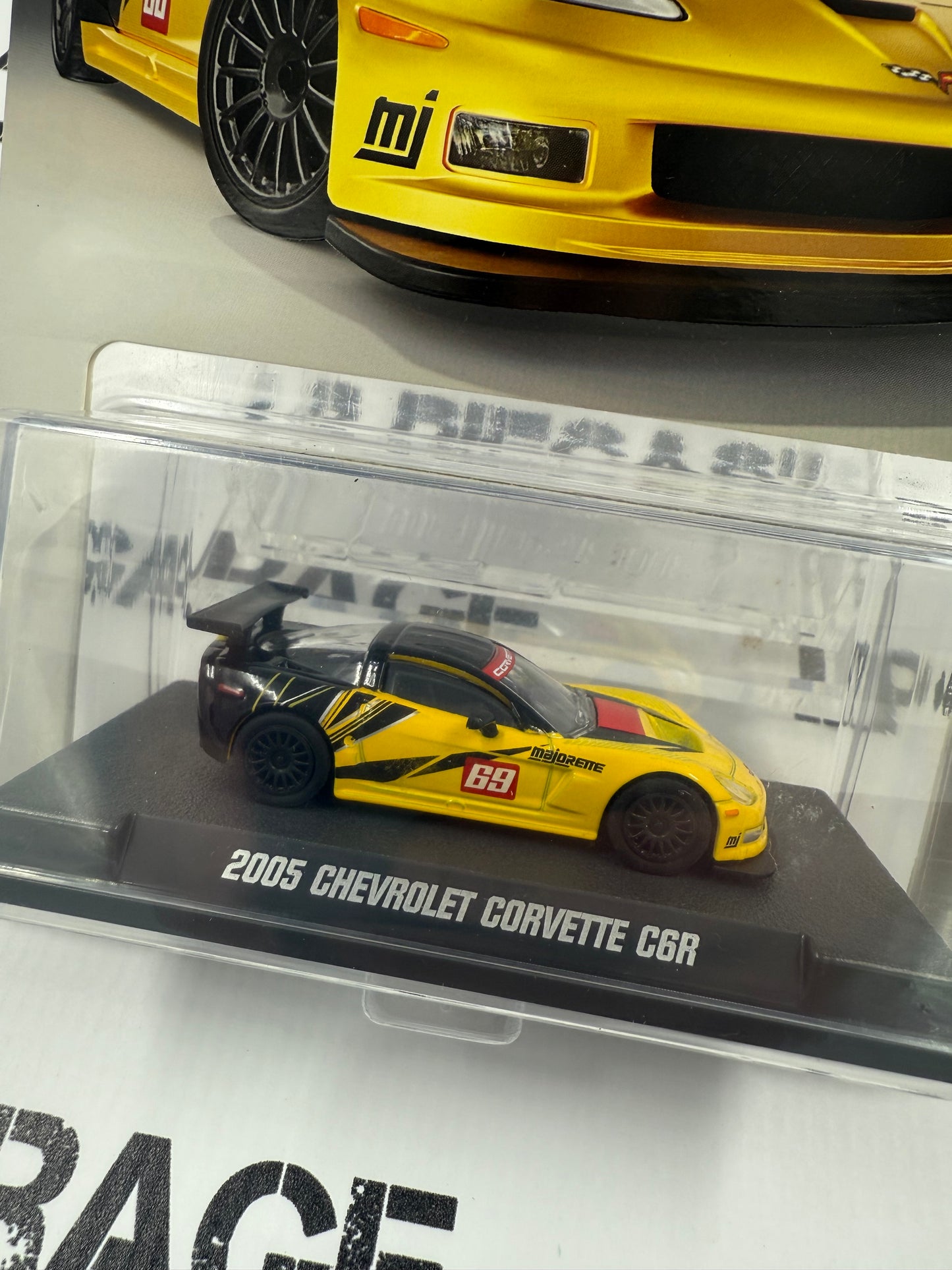 MAJORETTE 2005 Chevrolet Corvette C6R 1:64 Diecast Collector Series