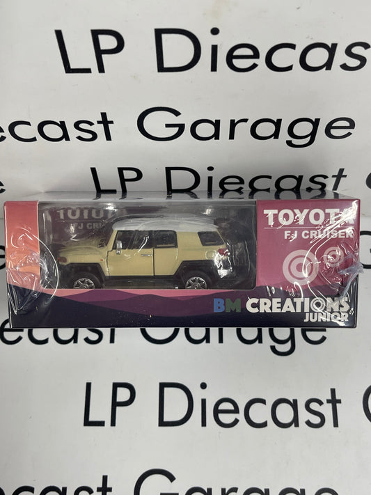 BMC Models 2013 Toyota FJ Cruiser Ivory LHD 1:64 Diecast