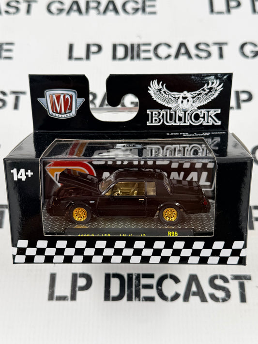 CHASE M2 1987 Buick Grand National Black 1:64 Diecast Detroit Muscle