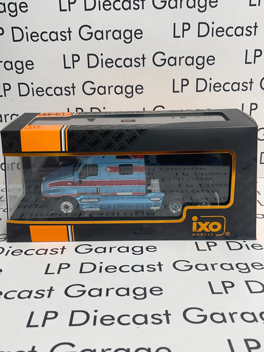 IXO Models 1998 Kenworth T2000 Blue Semi Truck 1:43 Scale Diecast