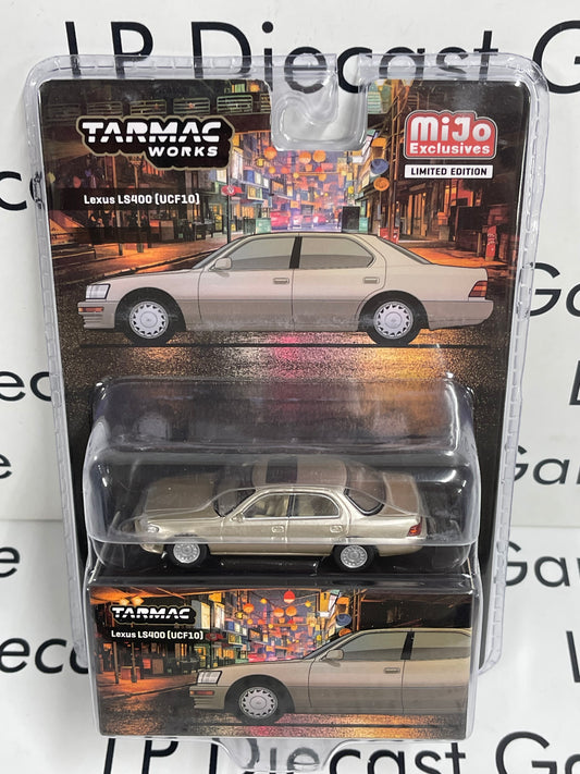 TARMAC WORKS 1994 Lexus LS400 Champagne Beige 1:64 Diecast MiJo