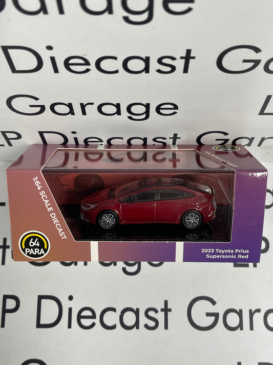 PARA64 MODELS 2023 Toyota Prius Supersonic Red 1:64 Diecast