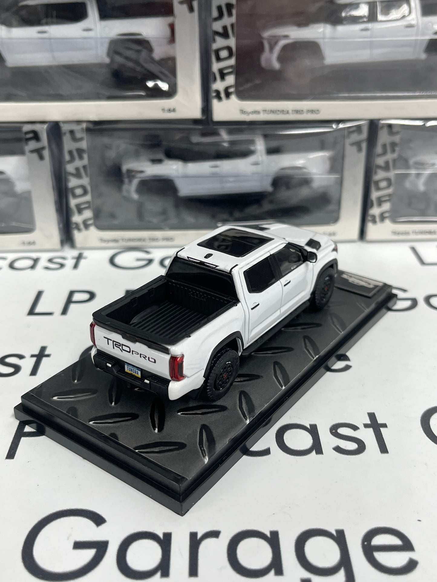 GCD 2024 Toyota Tundra TRD Pro White LP Exclusive 1:64 Diecast