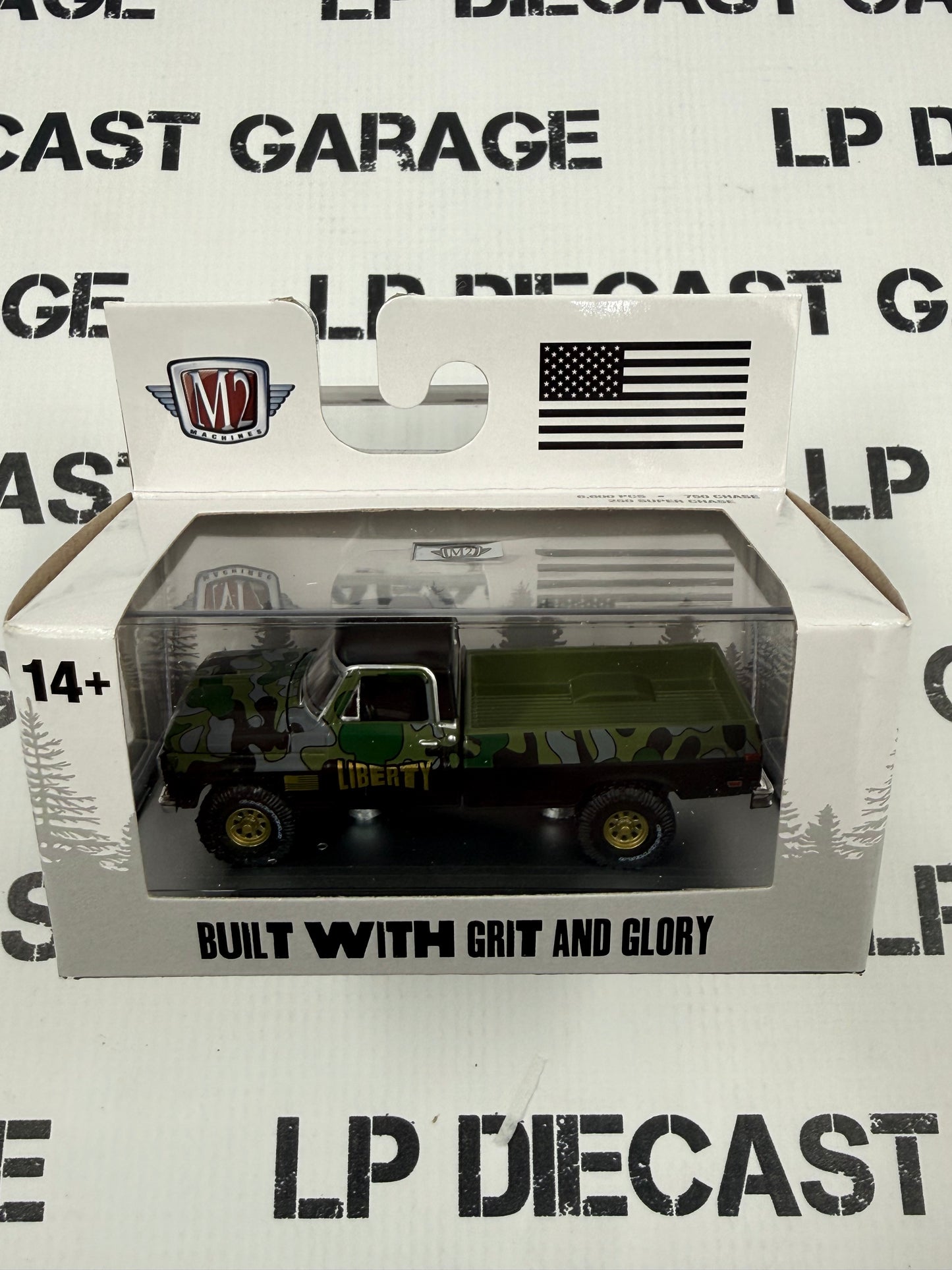 M2 1972 Ford F-250 Explorer 4X4 LIBERTY 1:64 Diecast Detroit