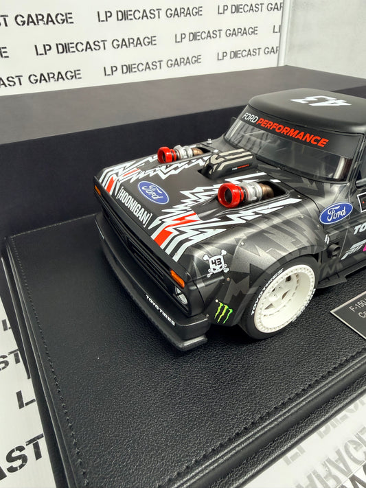 TOP MARQUES Ford F-150 Hoonitruck 1:18 Scale Resin Model White Rims