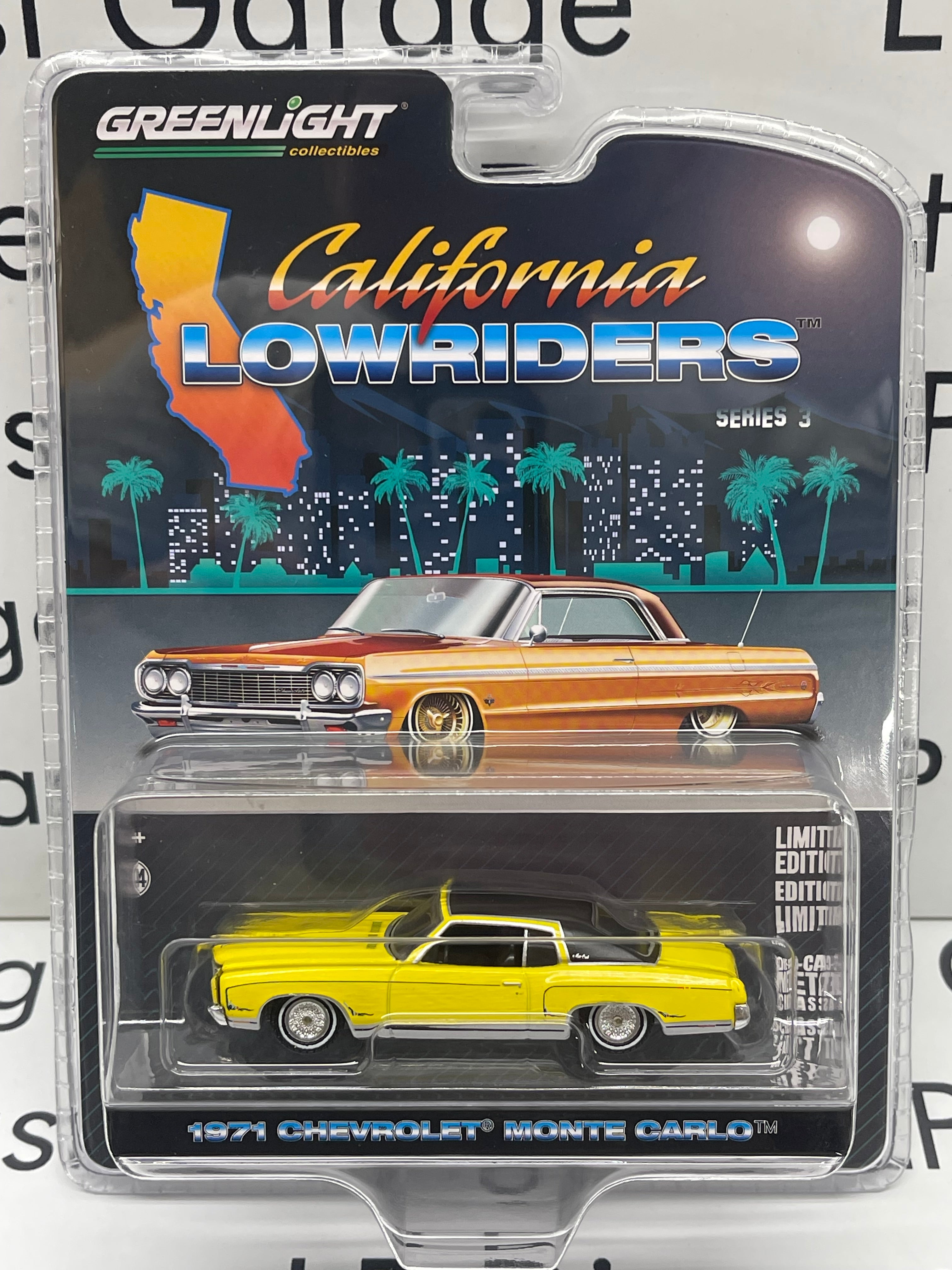 GREENLIGHT California Lowriders Series 3  Chevrolet Monte Carlo Ye