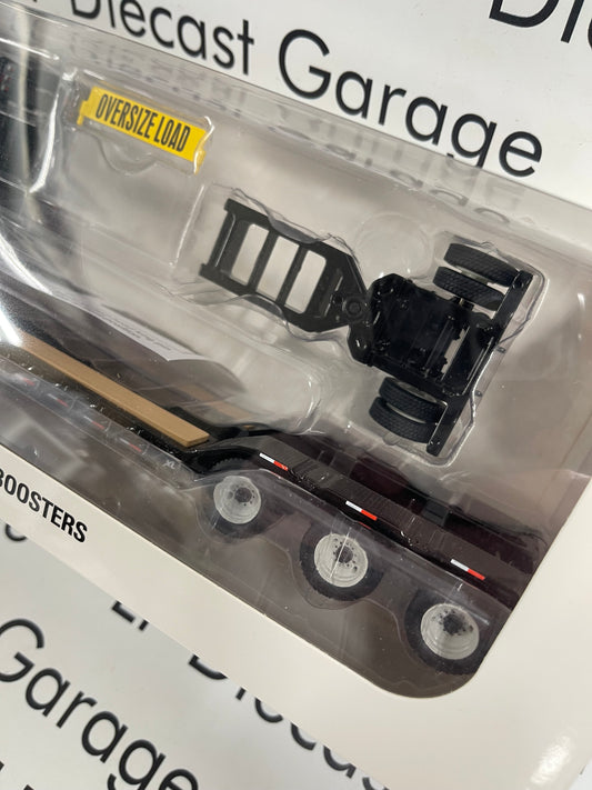DIECAST MASTERS XL 120 Low Profile HDG Black Trailer 1:50 Diecast