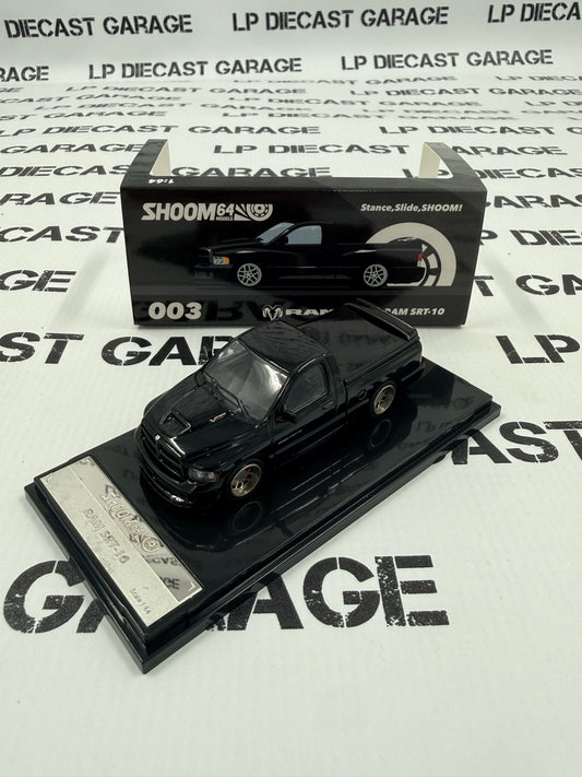 GCD Shoom64 Dodge Ram SRT10 Black 1:64 Diecast