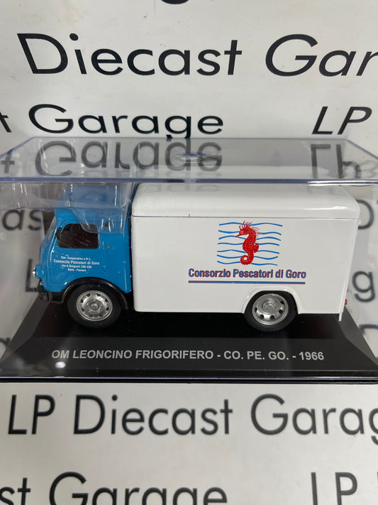 EDICOLA 1966 OM Leoncino Seafood Truck 1:43 Diecast Model