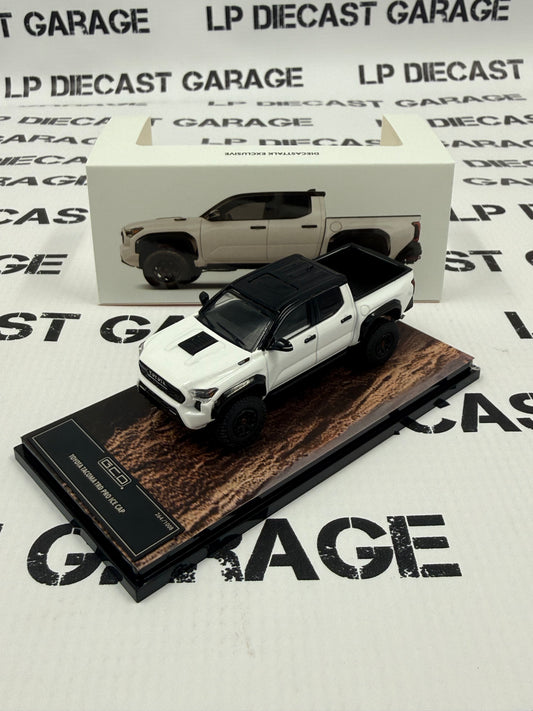 GCD 2026 Toyota Tacoma TRD Pro 1:64 Diecast White DT Exclusive
