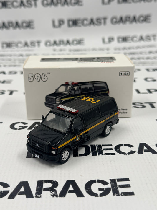 596 Model Ford E350 Van New York State Police 1:64 Diecast