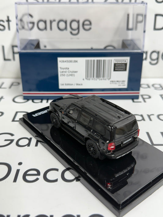 HOBBY JAPAN 2024 Toyota Land Cruiser 1st Edition Black LHD 1:64 Diecast