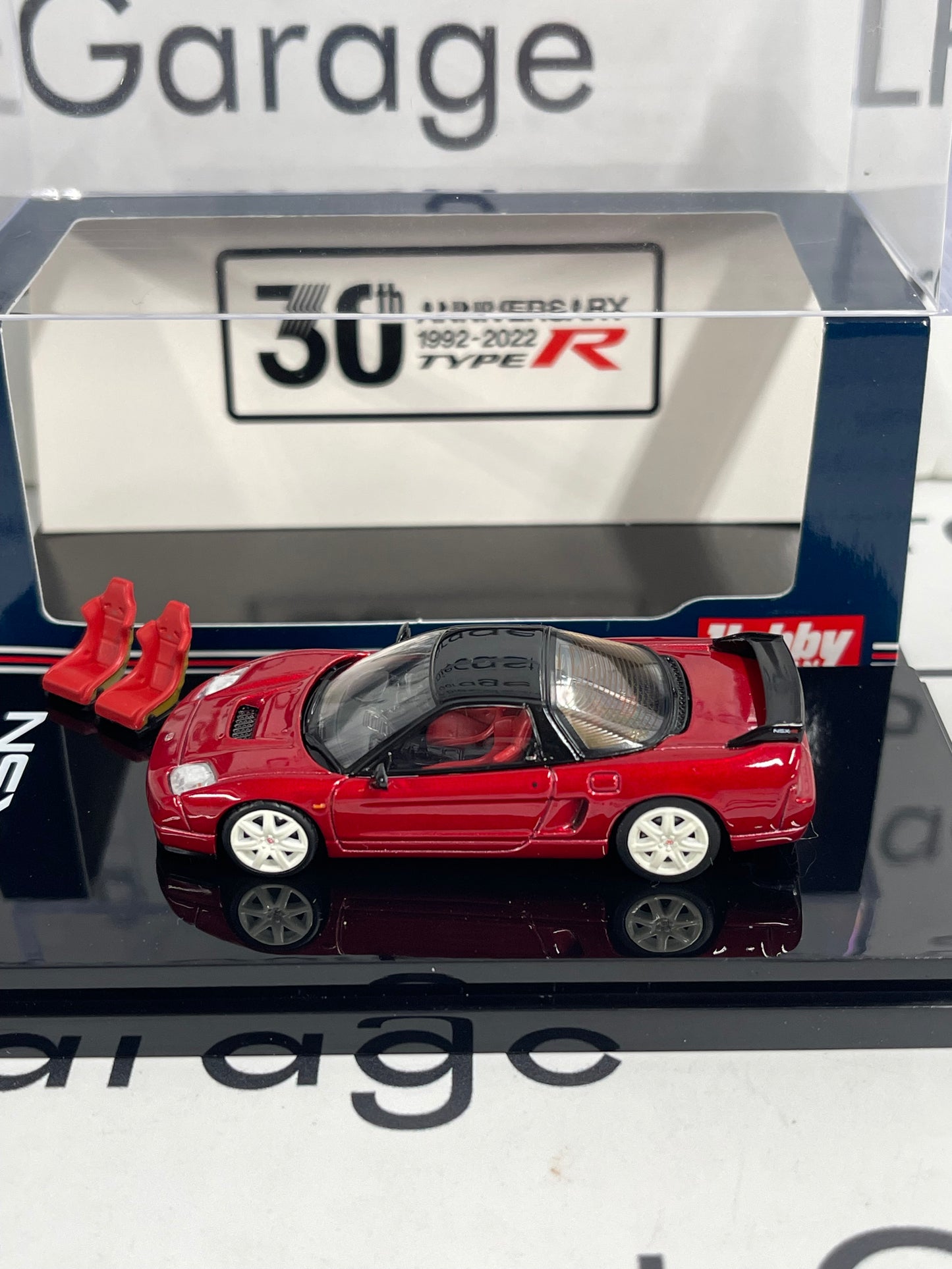 HOBBY JAPAN Honda NSX-R Red 30th Anniversary 1:64 Diecast