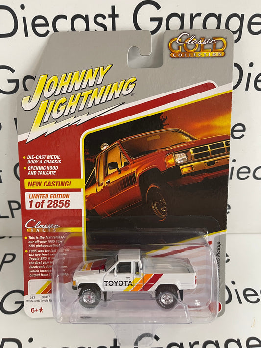 JOHNNY LIGHTNING 1985 Toyota SR5 Pickup Truck TRD Colors 1:64 Diecast
