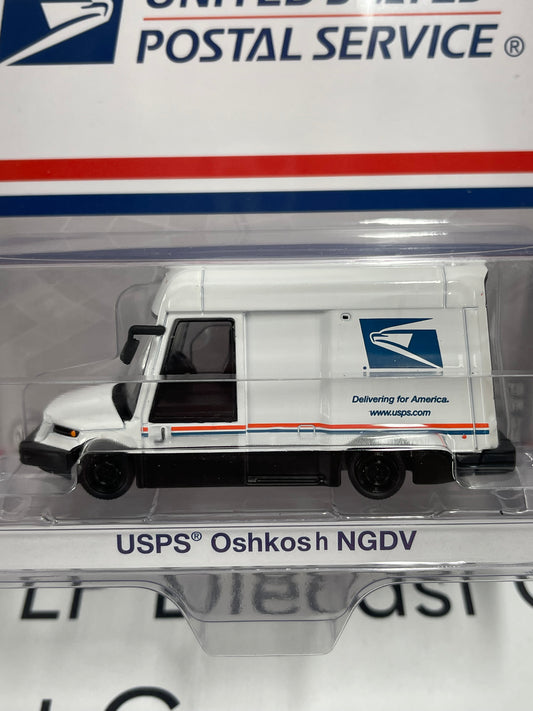 GREENLIGHT 2024 Oshkosh United States Postal Service NGDV 1:64 Diecast Next Generation Delivery Vehicle