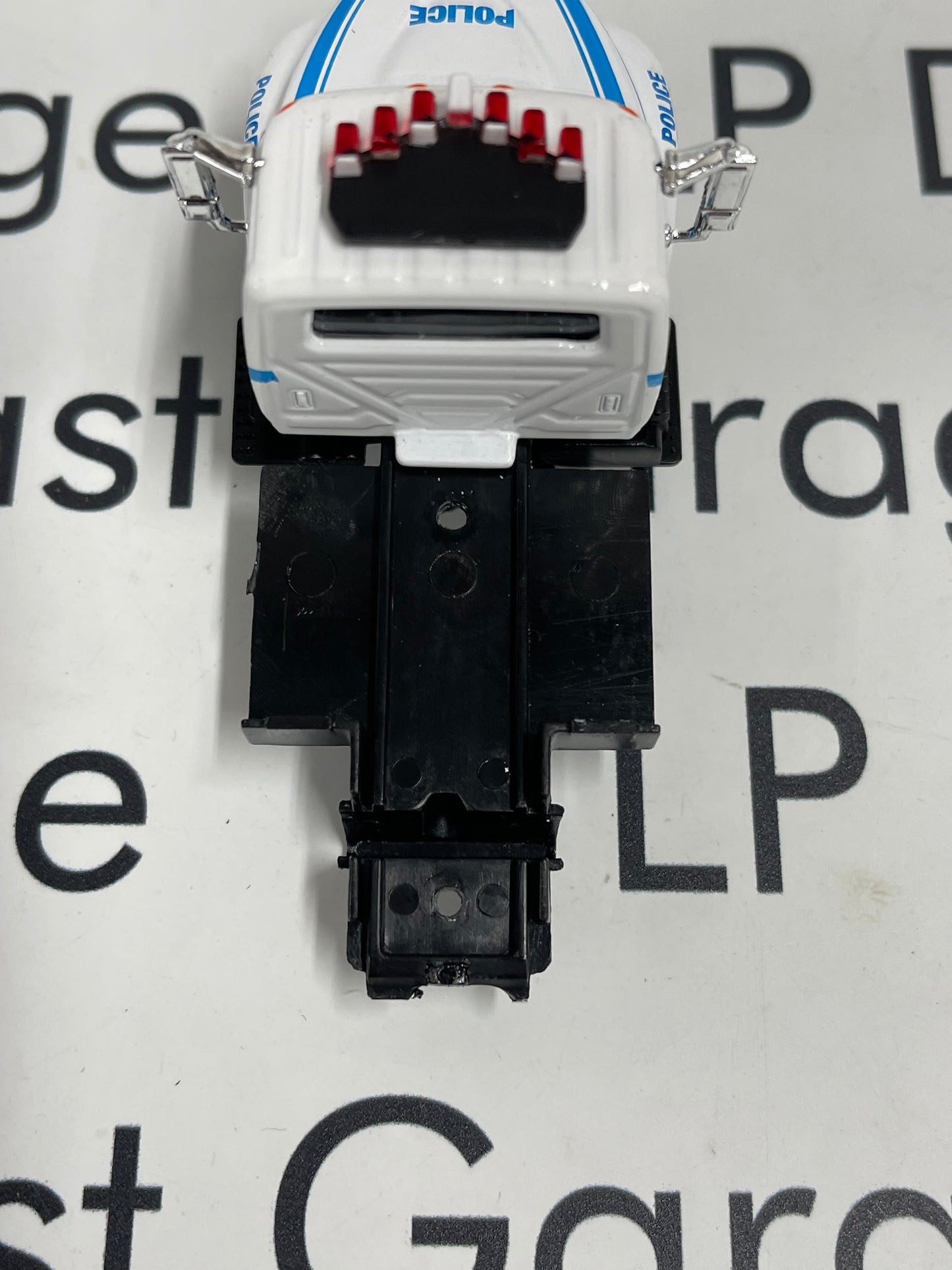3D Printed Customs Gray Service Bed Fits Greenlight International Durastar 1:64 Diecast Trucks