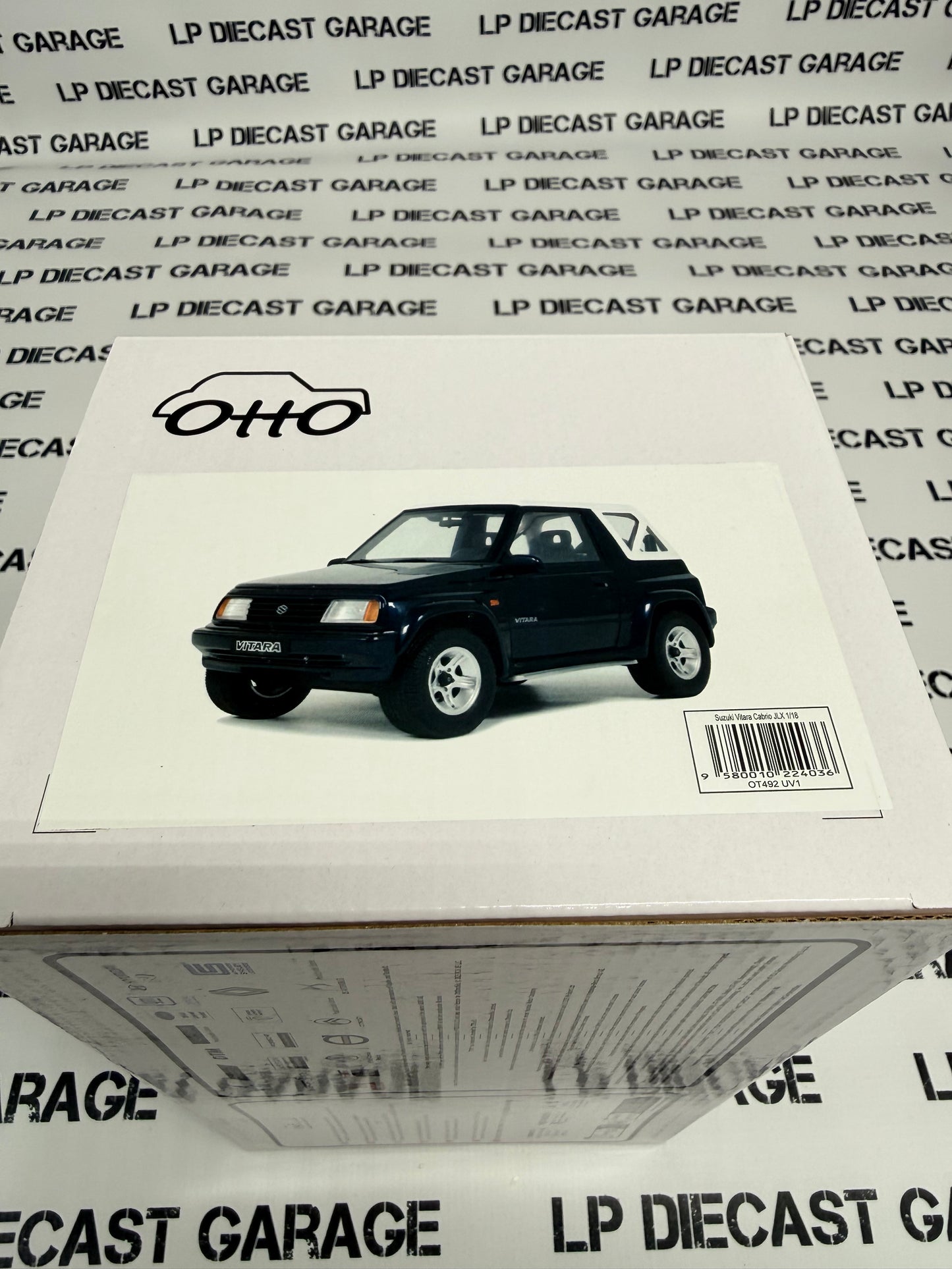 OTTO MOBILE Suzuki Vitara Cabrio JLX Blue 1:18 Scale Resin Model OT492