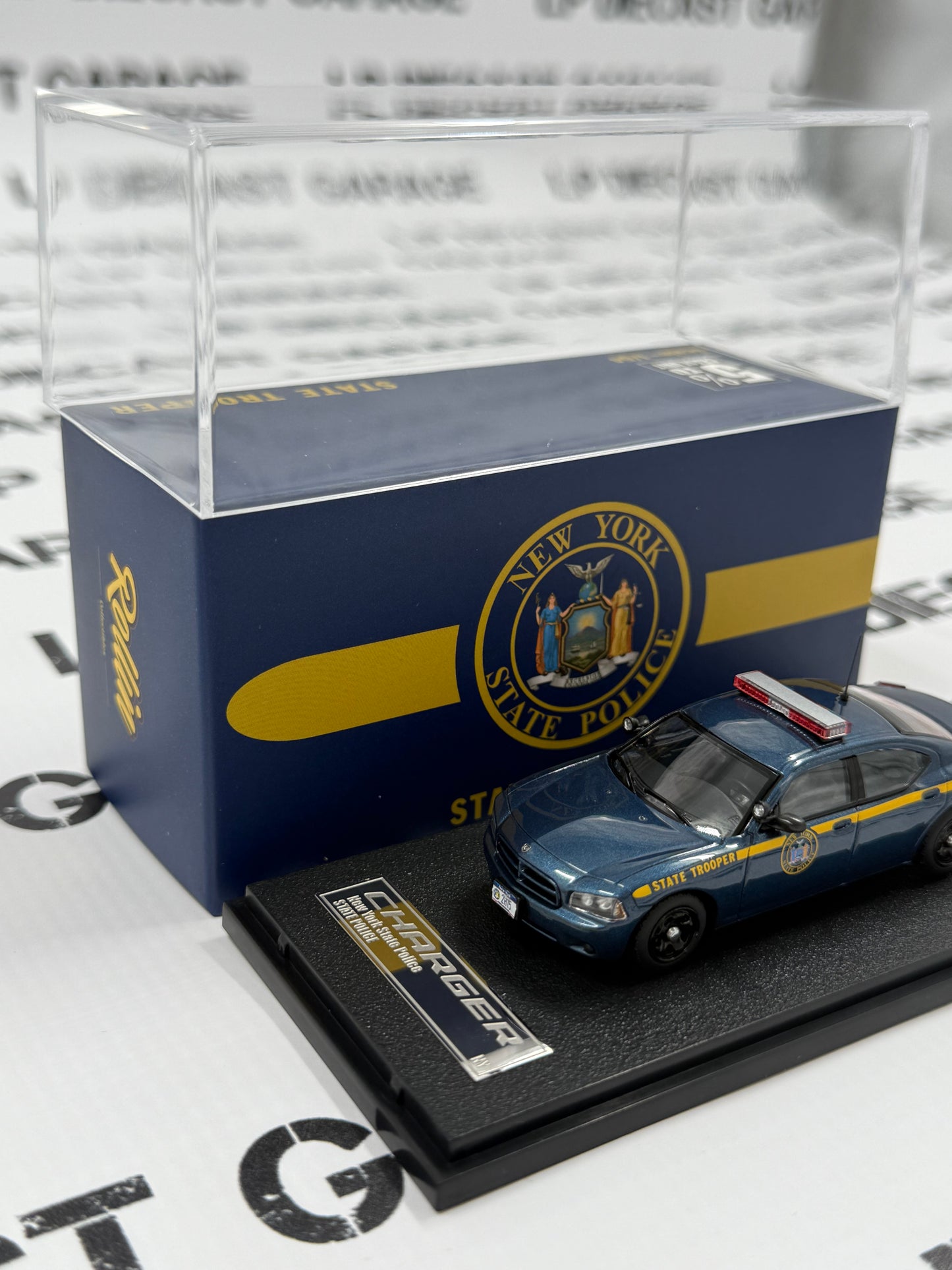 ROLLIN 2008 Dodge Charger New York State Police 1:64 Diecast AUCTION