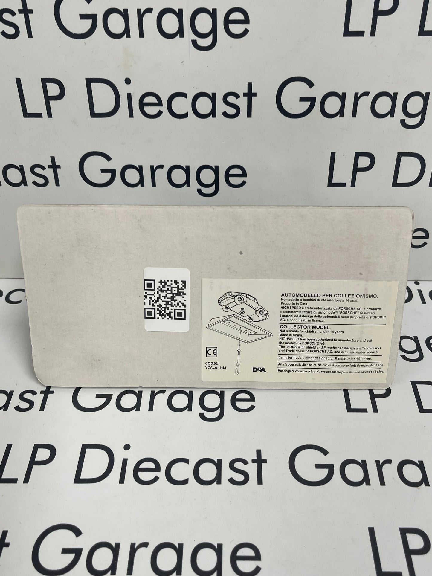 EDICOLA 1995 Porsche 911 Carrera Targa Black 1:43 Diecast Euro Deagostini